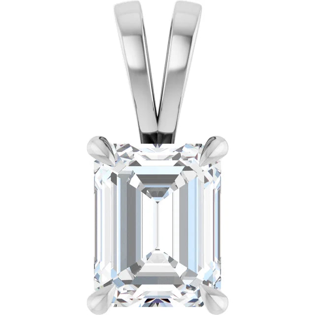 Diamond Deco Necklace in White Gold