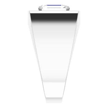 Diamond Deco Ring in Silver