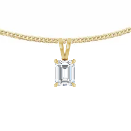 Diamond Deco Necklace in Gold